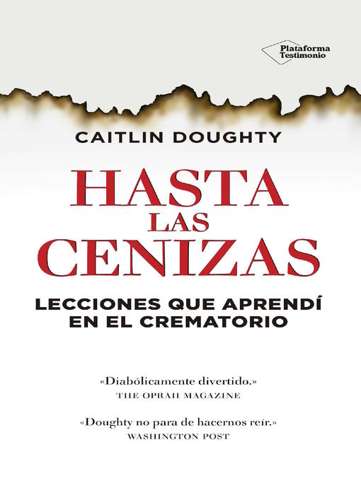 Title details for Hasta las cenizas by Caitlin Doughty - Wait list